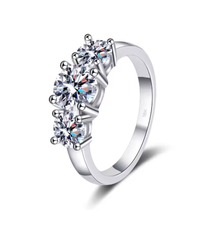 Sophie - 2CT D Colour Moissanite Engagement Ring