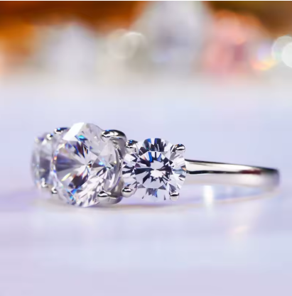 Sophie - 2CT D Colour Moissanite Engagement Ring